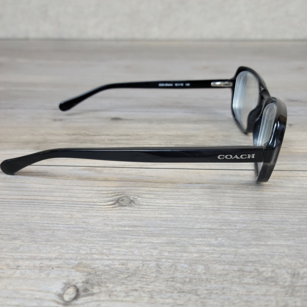 Coach Eyeglass Frames HC 6097 Women 5002 Black Full Rim 52-18-135 - Picture 3 of 13